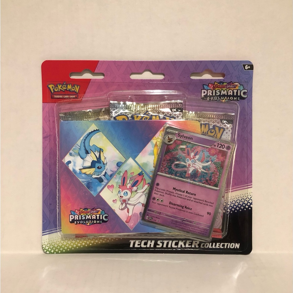 Prismatic Evolution Sticker Set Sylveon
